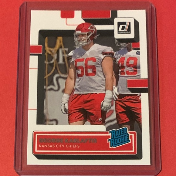 Panini Toys George Karlaftis 36 Rated Rookie 222 Panini